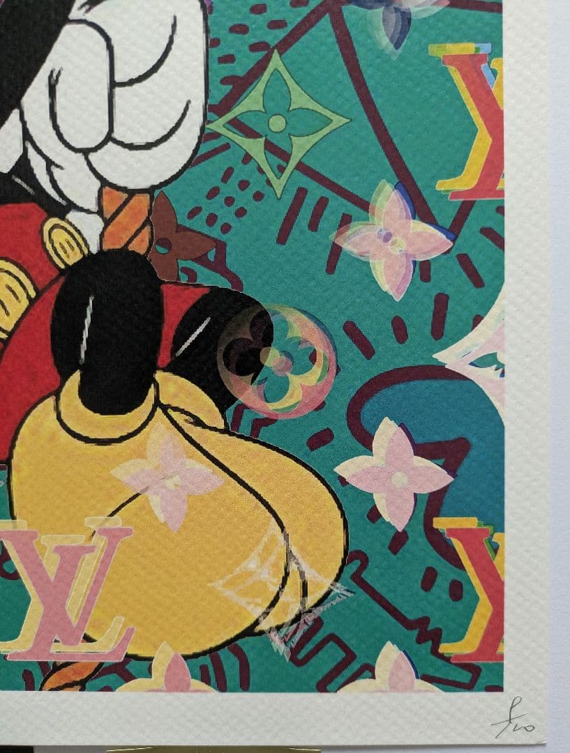 【star3】【額装セット】【DEATH NYC】ミッキー・マウス