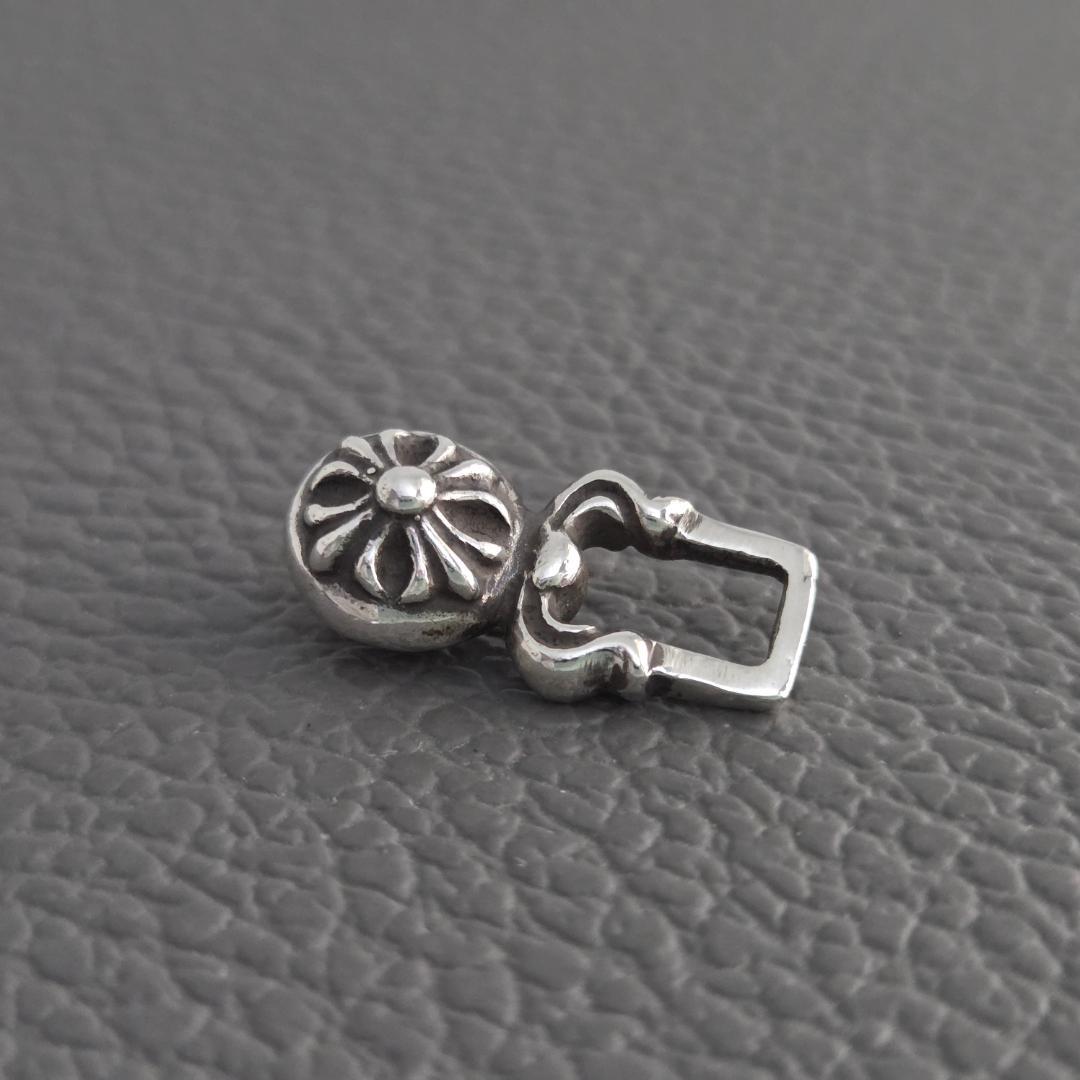 クロムハーツ CHROME HEARTS クロスボール ファスナーパーツ 925