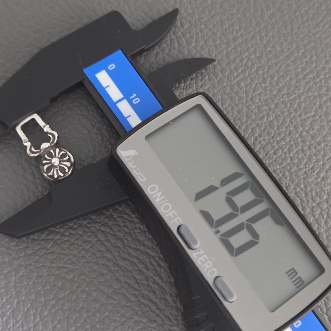 クロムハーツ CHROME HEARTS クロスボール ファスナーパーツ 925