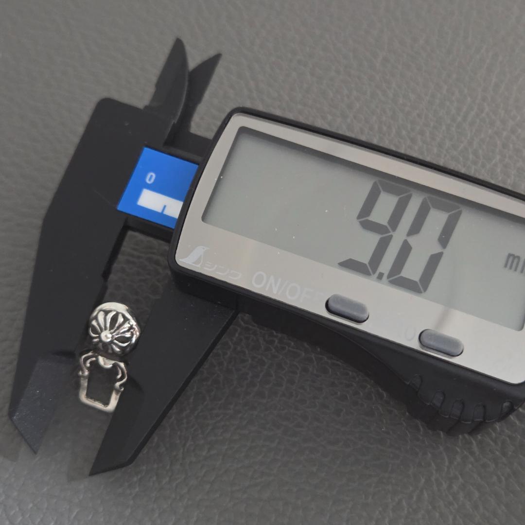 クロムハーツ CHROME HEARTS クロスボール ファスナーパーツ 925