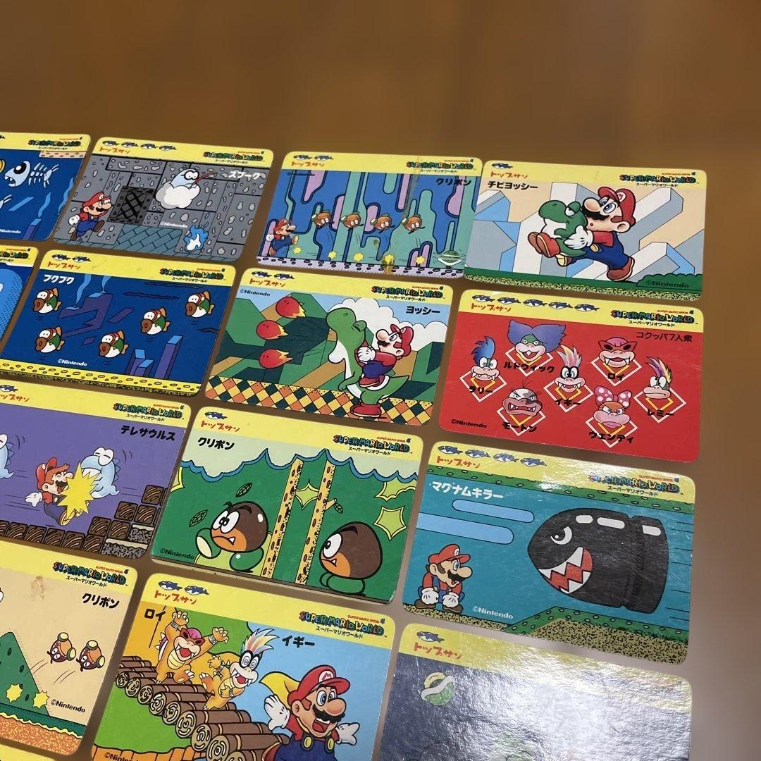 【希少】スーパーマリオ トレーディングカード 25枚セット