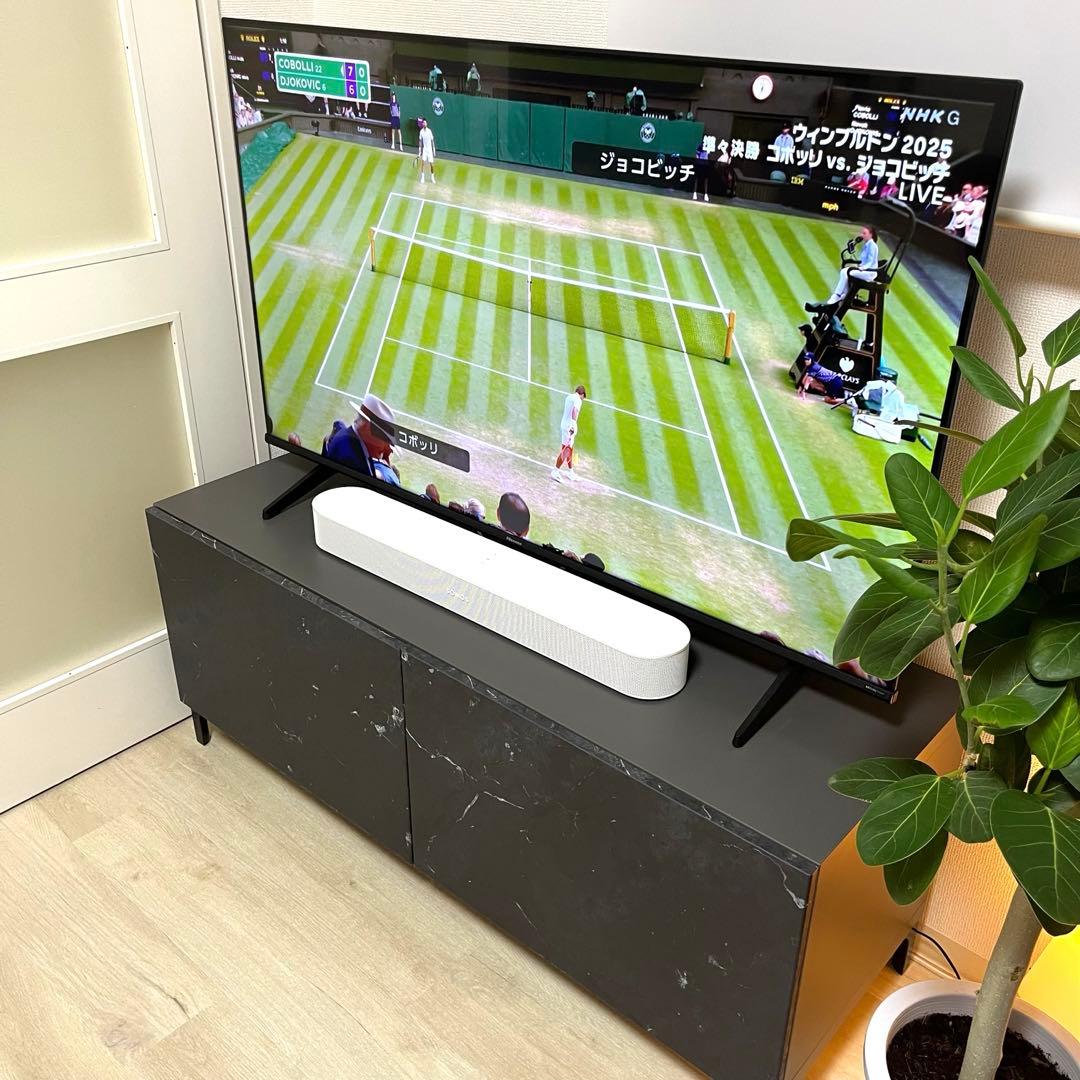 ハイセンス 50インチ 4K Wチューナー内蔵 50E6K 2023年モデル