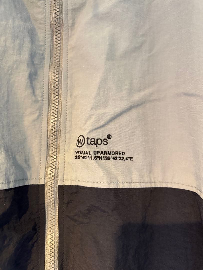 WTAPS ナイロンジャケット Lサイズ グレー/黒