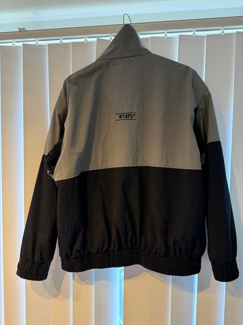 WTAPS ナイロンジャケット Lサイズ グレー/黒