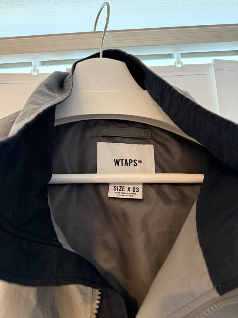 WTAPS ナイロンジャケット Lサイズ グレー/黒