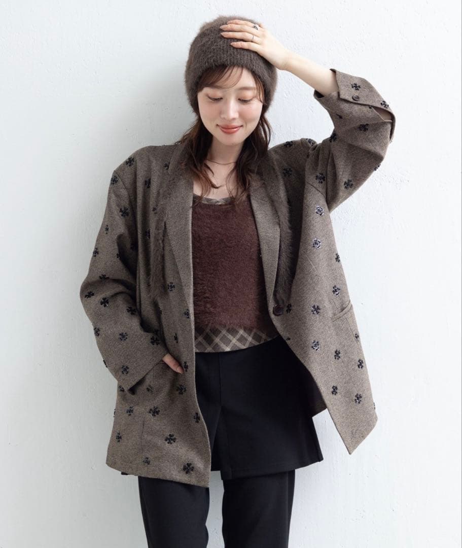 【kastane】ビジュージャケット