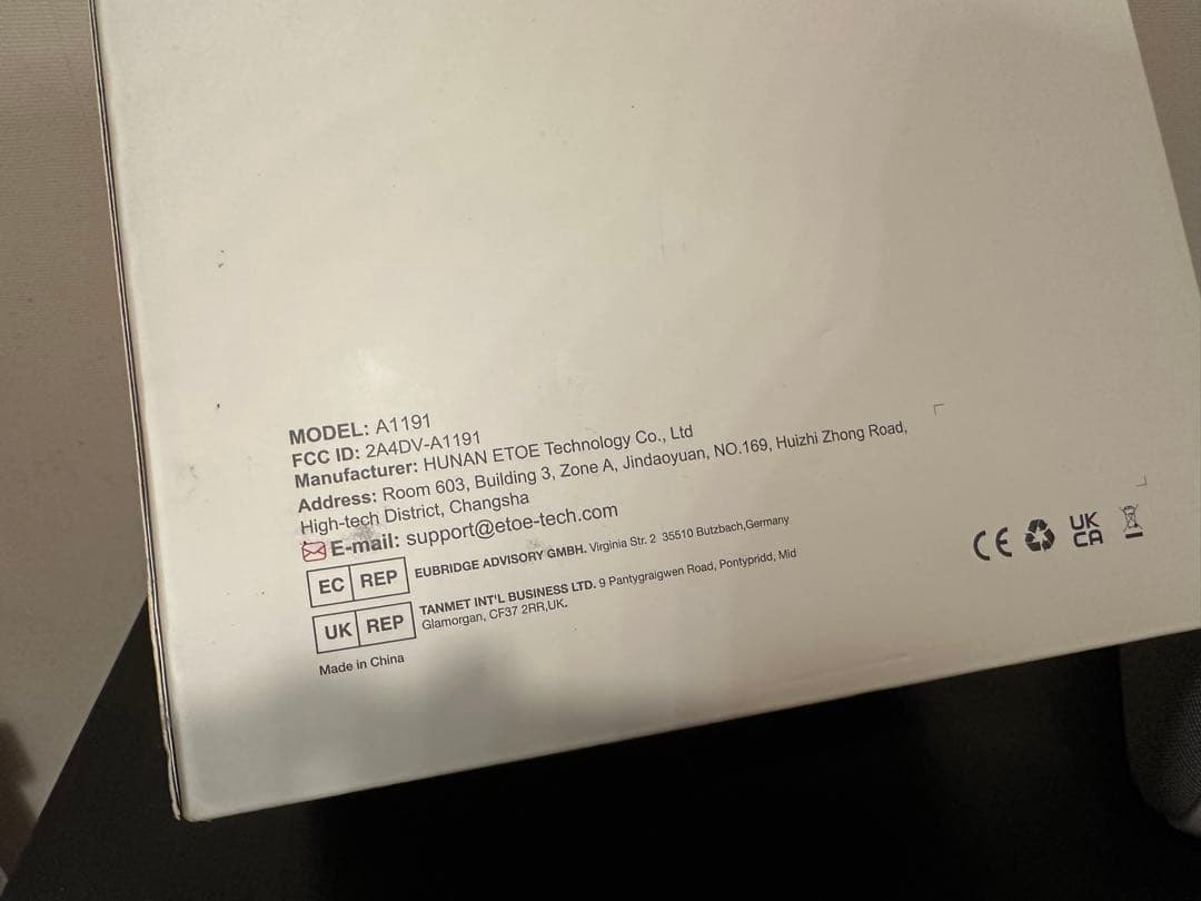 ETOE プロジェクター A1191 ほぼ新品