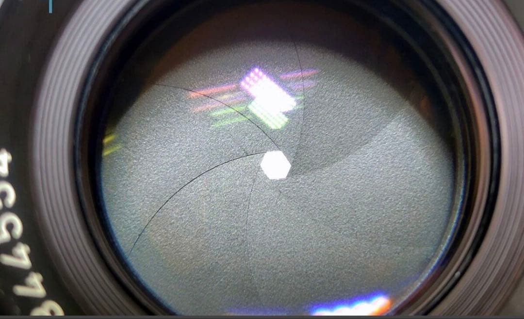 分解清掃 Planar f1.4 50 contax c/y