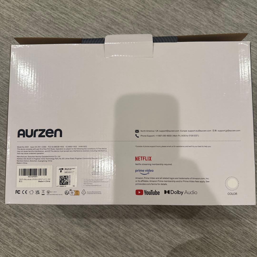 Aurzen EAZZE Series D1 プロジェクター　無線