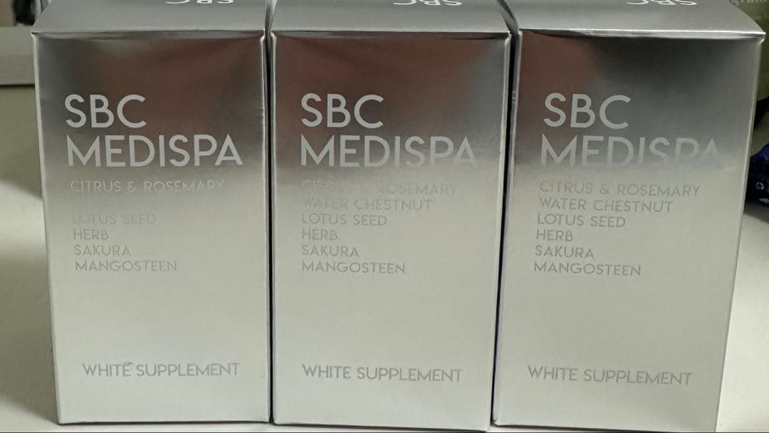SBC MEDISPA ホワイトサプリメント　【3本セット】