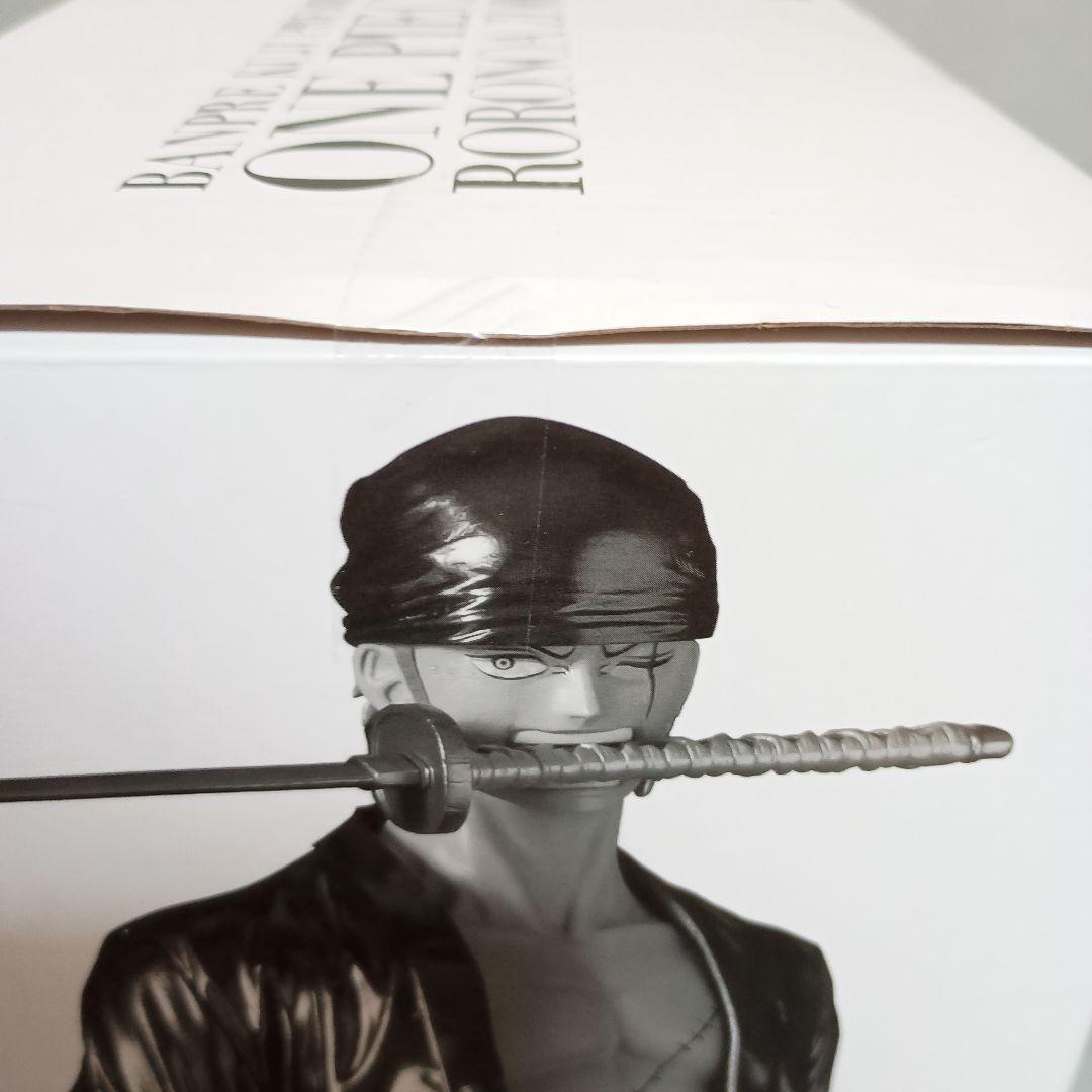 バンプレくじ ワンピース ロロノア・ゾロ C賞 メタリックカラー 券付き　未開封