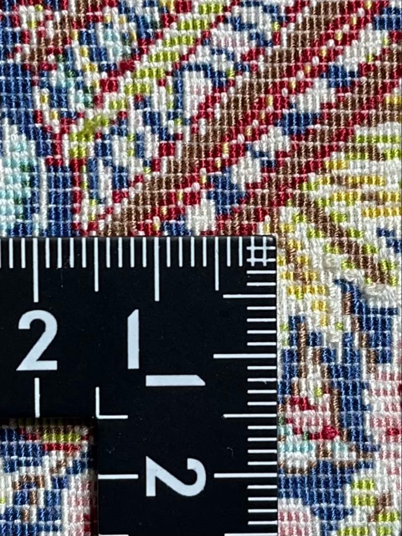 最高級 ペルシャ絨毯シルク イラン クム産 約225万ノット102×150cm