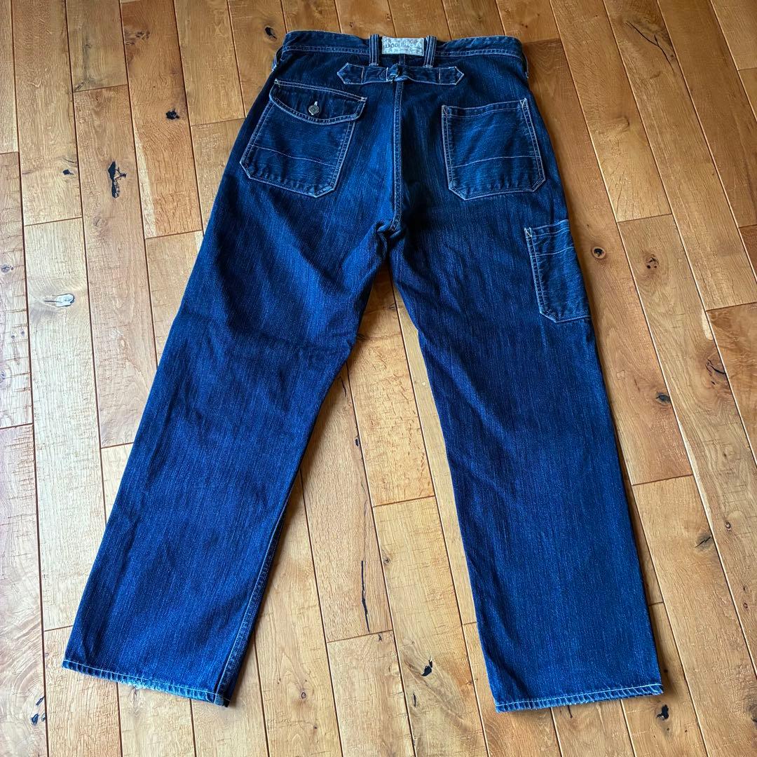 Bootleggers デニムパンツ 32×34 中古 ブートレガーズ バックル