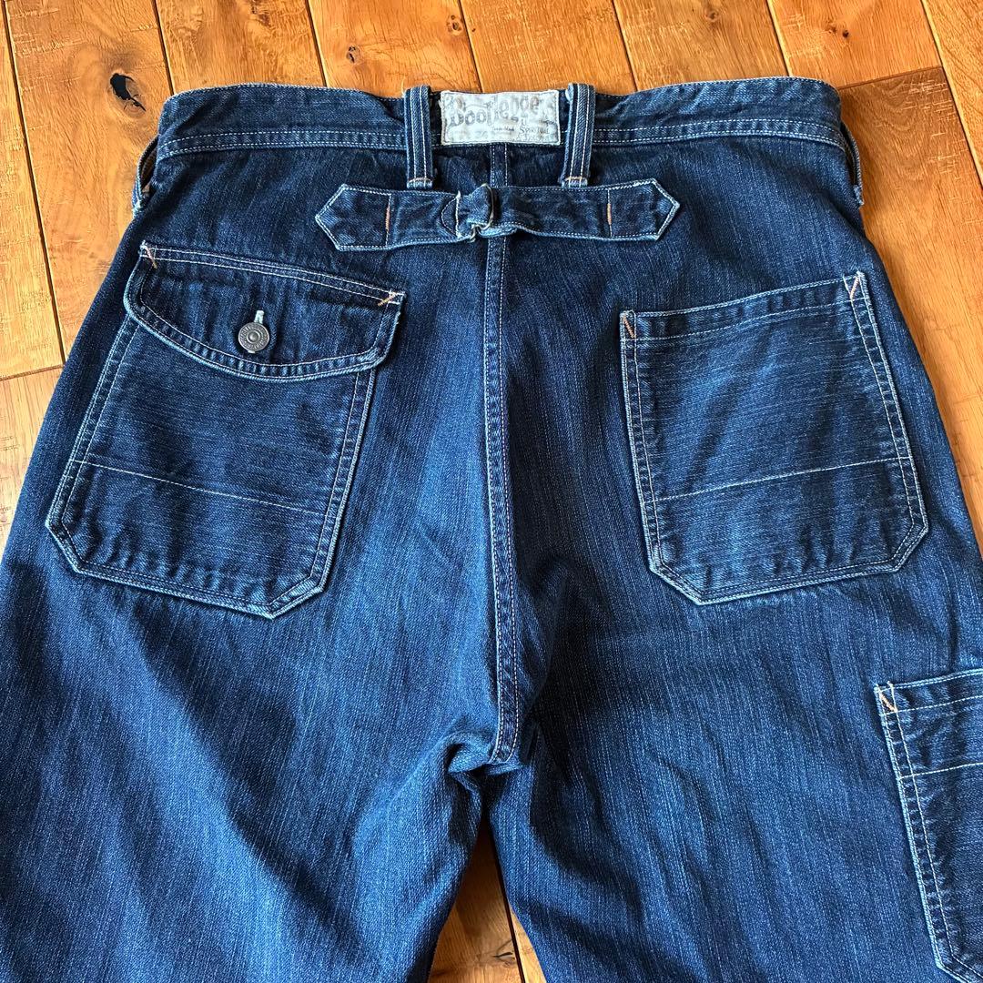 Bootleggers デニムパンツ 32×34 中古 ブートレガーズ バックル