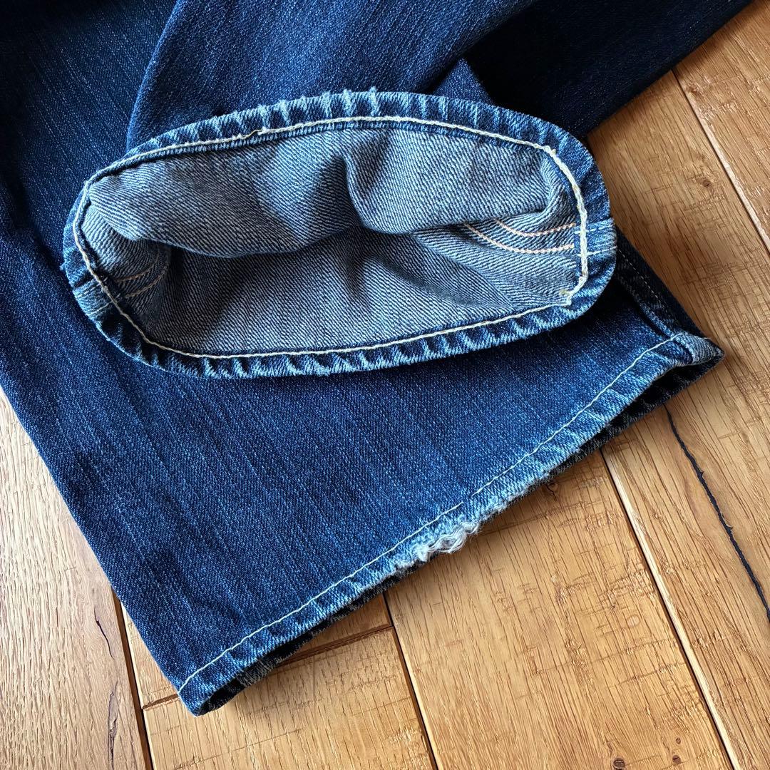 Bootleggers デニムパンツ 32×34 中古 ブートレガーズ バックル