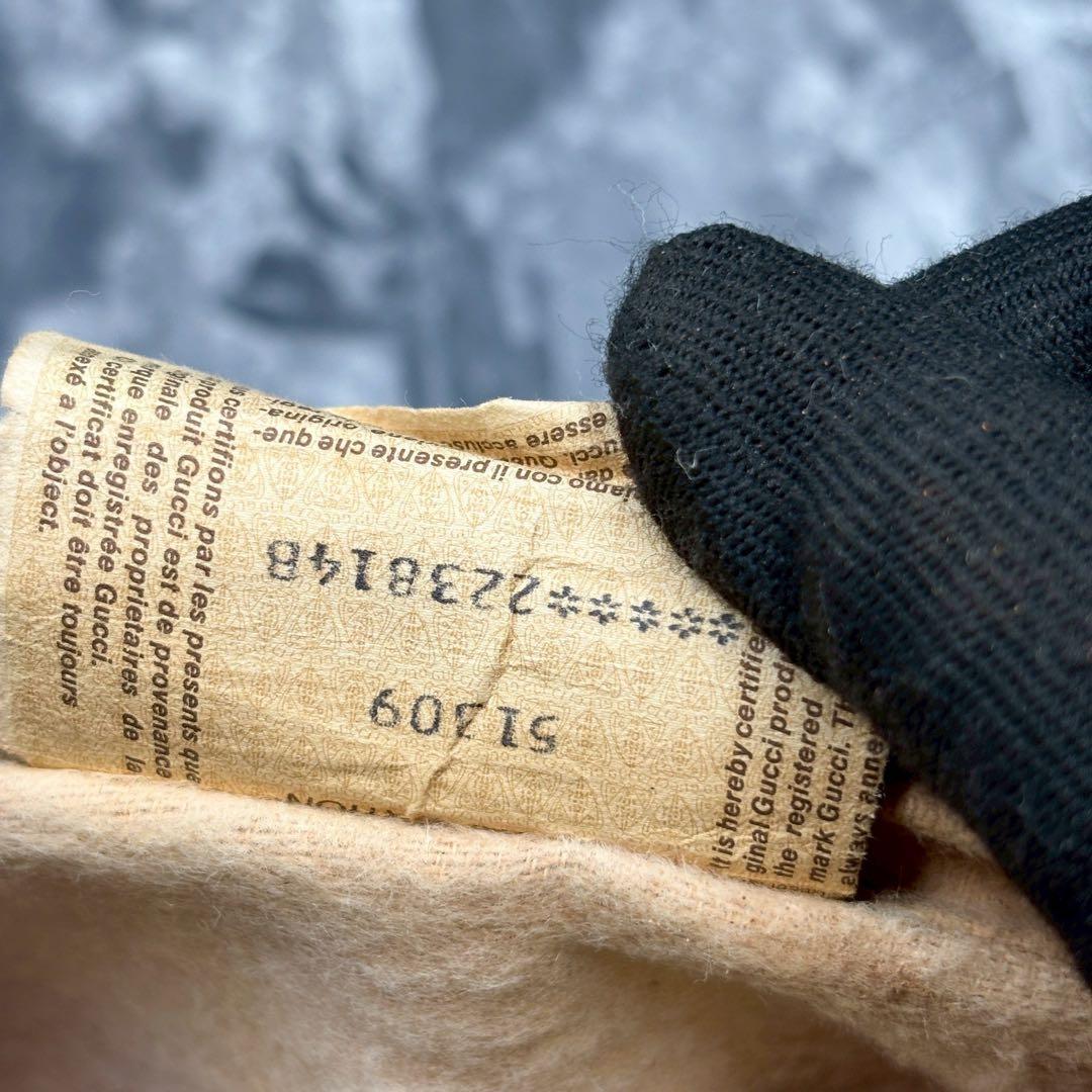 ✨極美品✨GUCCI シェリーライン GG レザー クラッチバッグ ブラウン