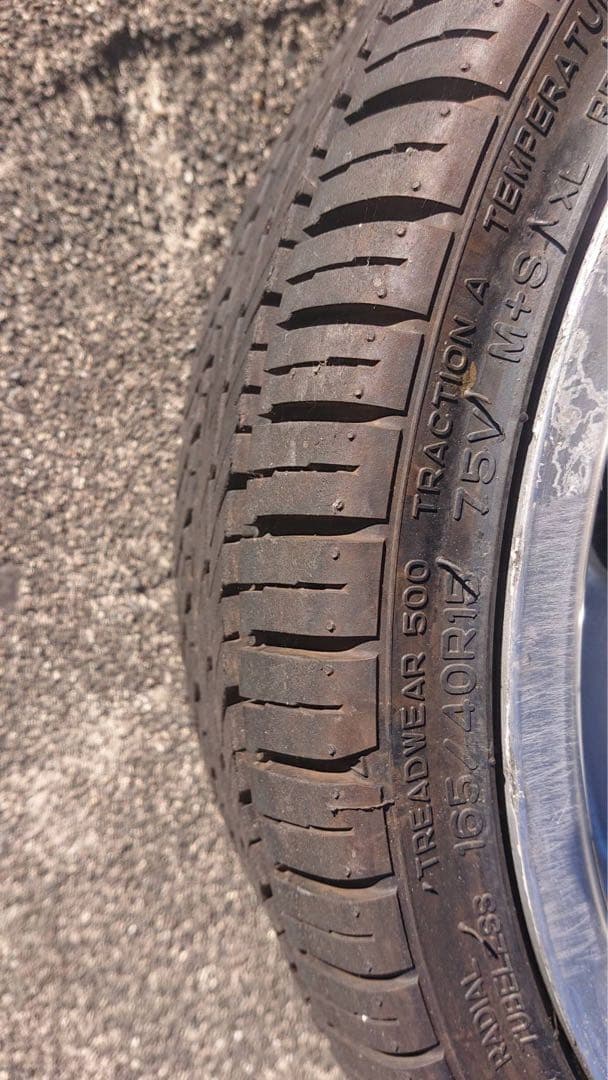 work NEZERT 15インチ アルミホイールタイヤセット マイスター系？