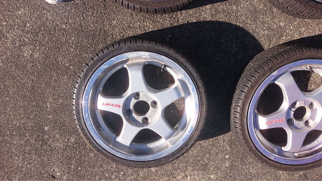work NEZERT 15インチ アルミホイールタイヤセット マイスター系？