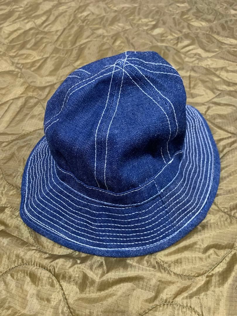 アメリカ製　デッドストック　デニムハット　米軍　アメリカ軍　USARMY M37