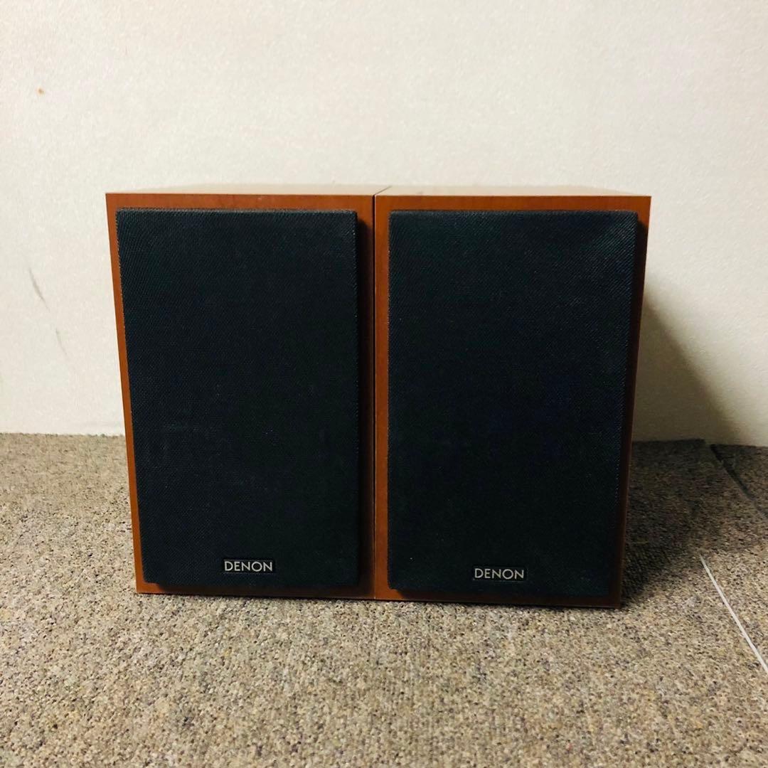 F75 DENON ブックシェルフスピーカー コンパクトスピーカー インテリア✨