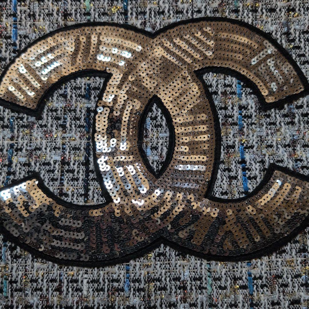 ✴*︎様 CHANEL ツイードトートバッグ スパンコール