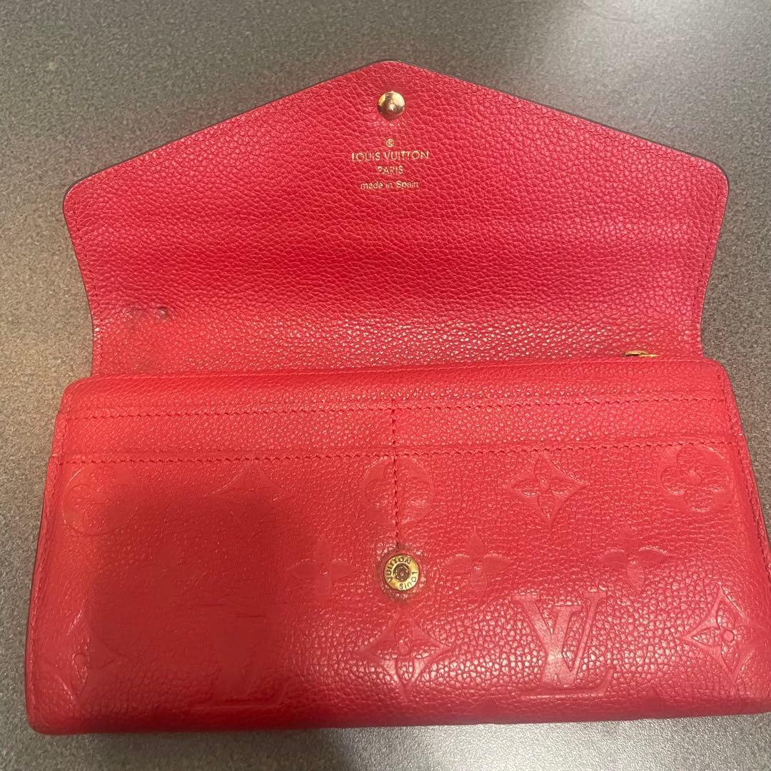 ルイヴィトン ポルトフォイユサラ モノグラム アンプラント