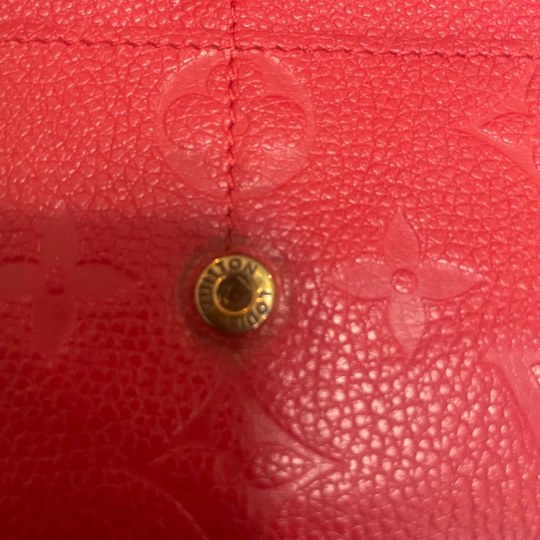 ルイヴィトン ポルトフォイユサラ モノグラム アンプラント