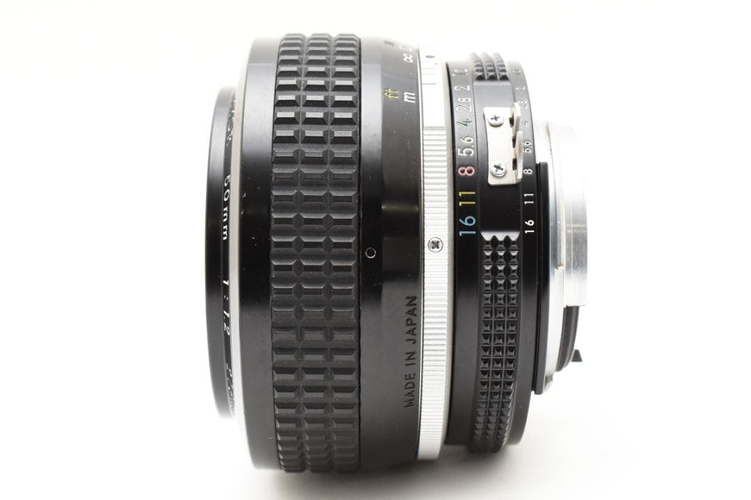 【極美品】Nikon Nikkor Ai 50mm f1.2 レンズ #E22