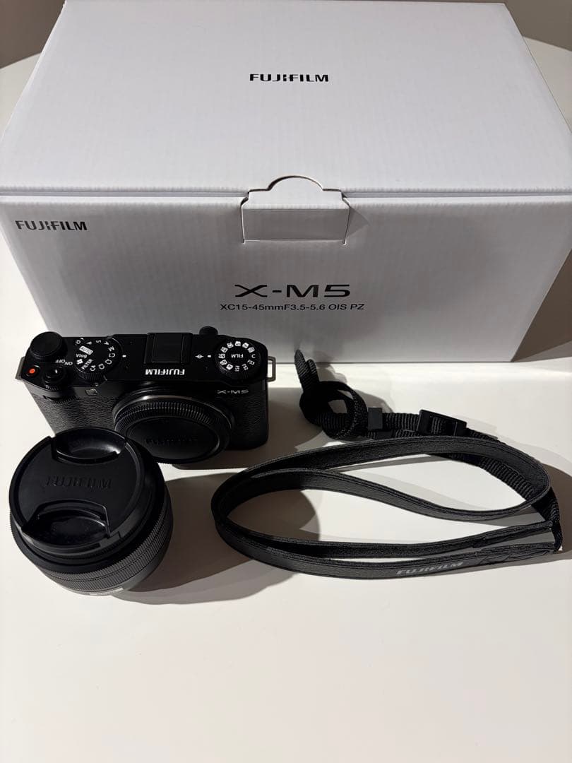 シャッター385回 保証書付きX-M5 XC15-45mmレンズキット