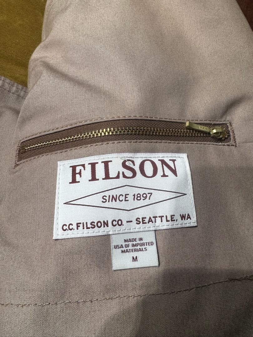 Fusion フィルソン　オイルドジャケット