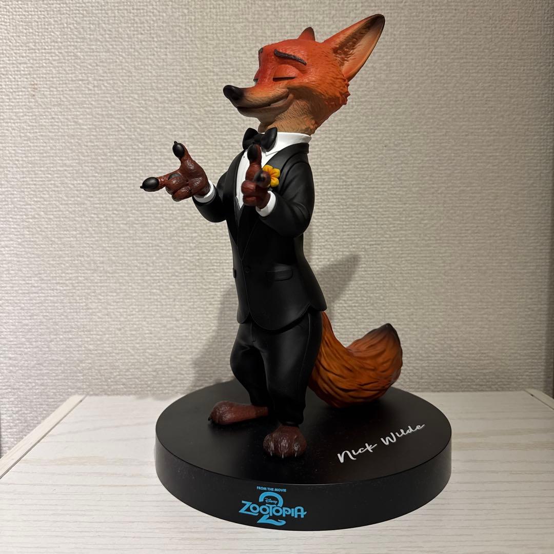 ズートピア2 ハッピーくじ ラストワン賞 ニック フィギュア 箱なし