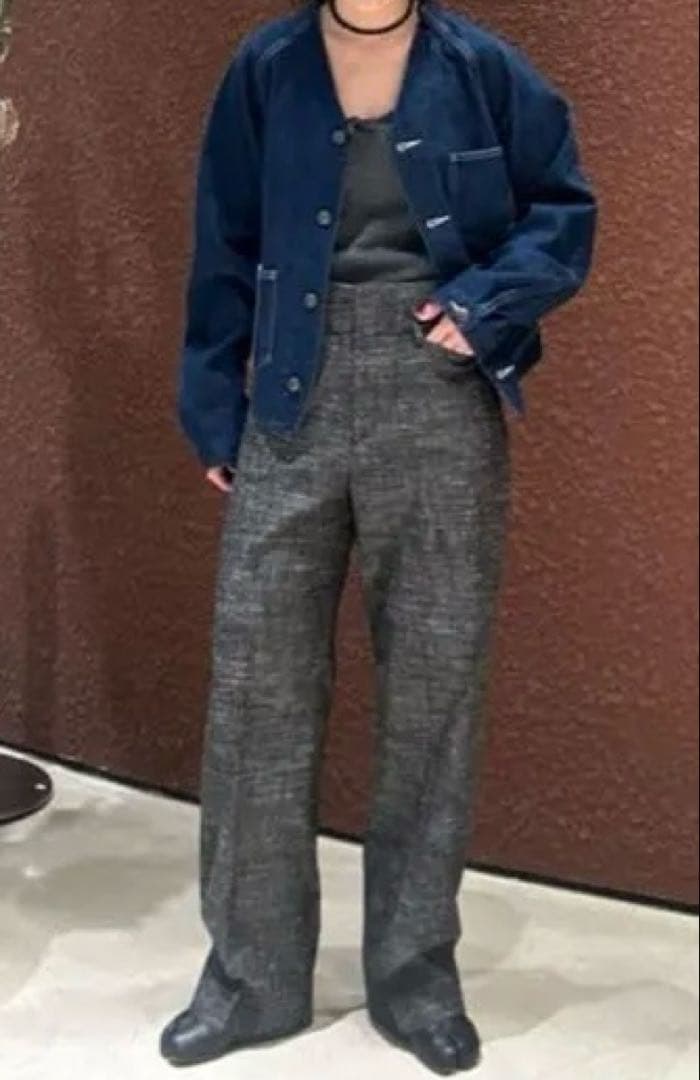 -6roku-新品未使用⭐︎ノーカラーデニム