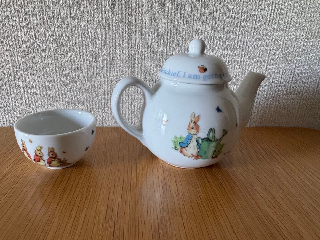 ★ウェッジウッド★　ピーターラビット チルドレンティーセット