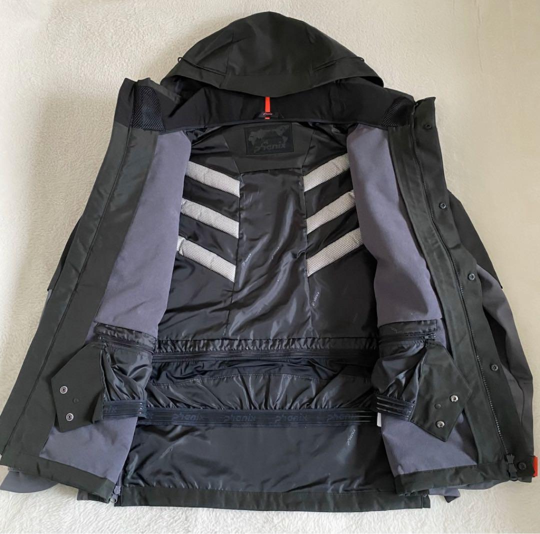 【新品】phenix GORE-TEX スキーウェア　黒　XXL ジャケット