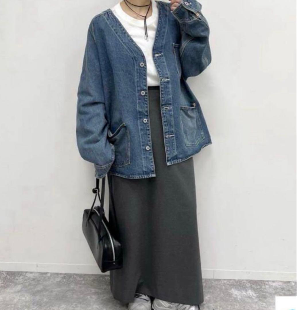 別注LEVI’Sリーバイス　デニムジャケットエンジニアカーディガン