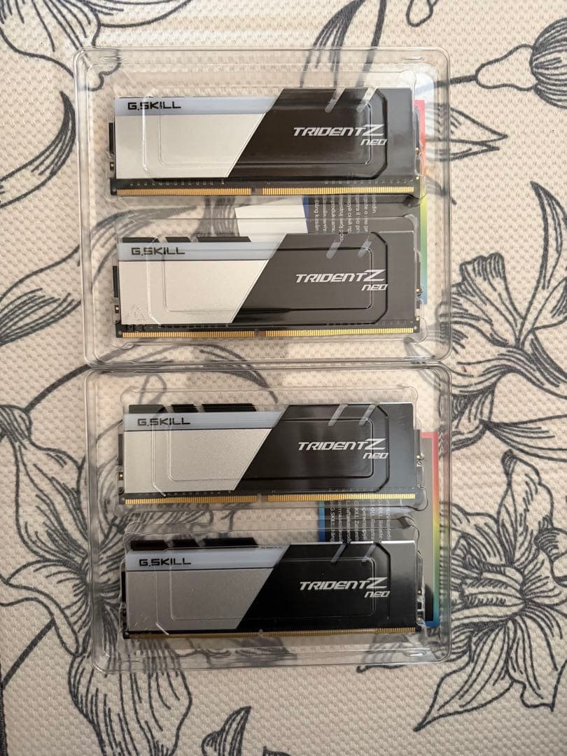 G.SKILL Trident Z Neo DDR4 8GB×4枚 計32GB