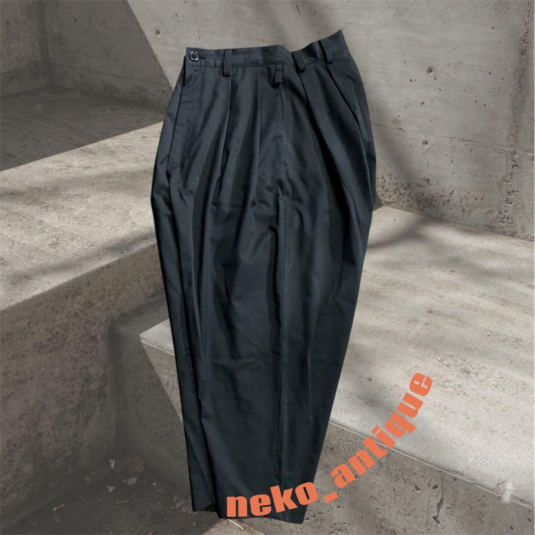 d*9様 LIMI few リミフゥ 日本製 黒 ウール混 サルエルパンツ ヨウ