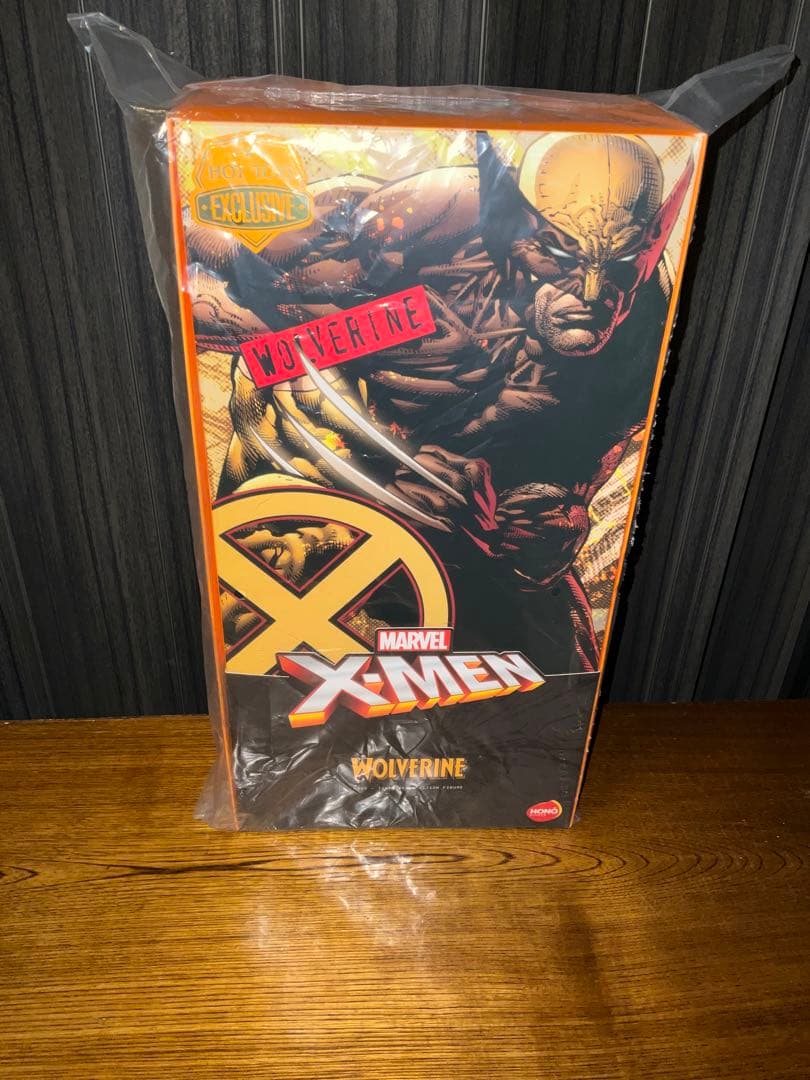 新品 炎スタジオ ウルヴァリン ブラウンスーツ マーベル・コミック ホットトイズ