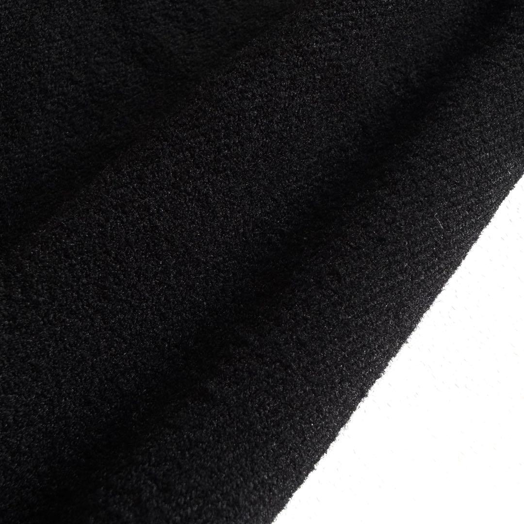 《美品》 コムデギャルソン コムコム ポリ縮 フリル ジャケット ブラック XS