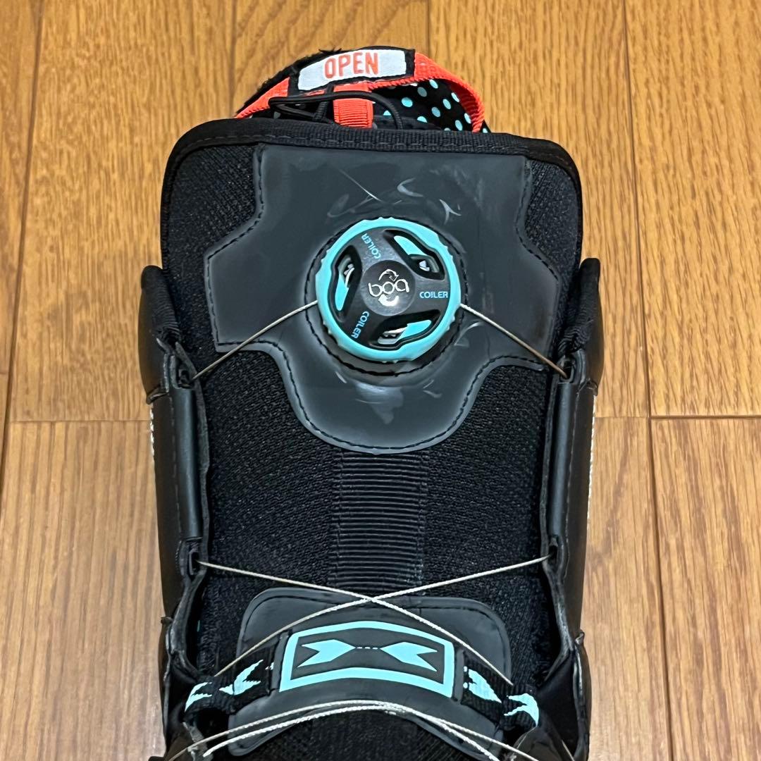 【匿名発送】レディース25cm HEAD BOAフィットシステム スノボブーツ