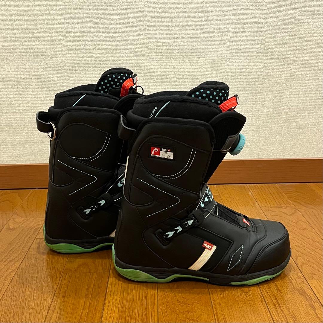 【匿名発送】レディース25cm HEAD BOAフィットシステム スノボブーツ