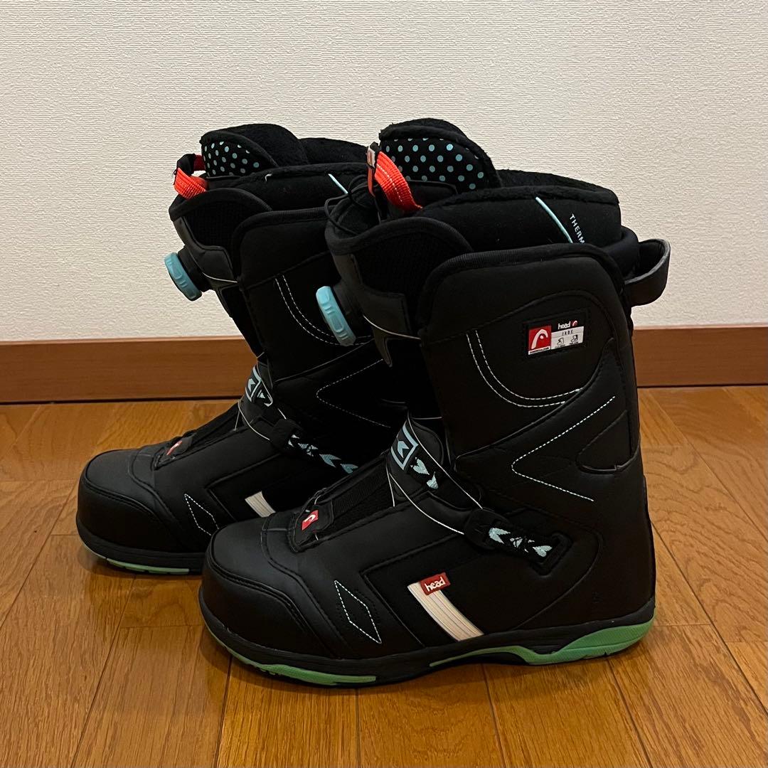 【匿名発送】レディース25cm HEAD BOAフィットシステム スノボブーツ