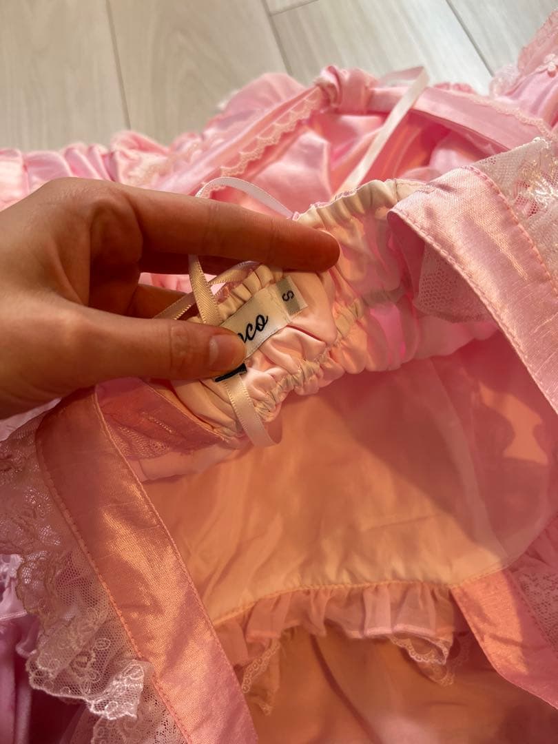 中国ロリータブランド ピンクワンピース