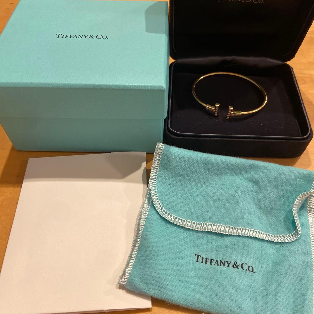 最終価格！ティファニーT ダイヤバングル