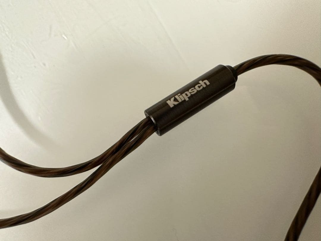 Klipsch X20i 有線イヤホン ボタン付きリモコン