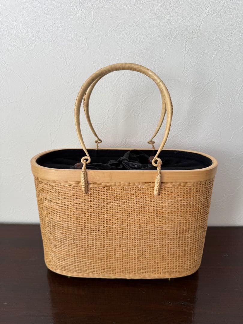 プラニー工房　高級籠バック