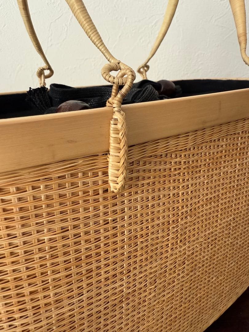 プラニー工房　高級籠バック