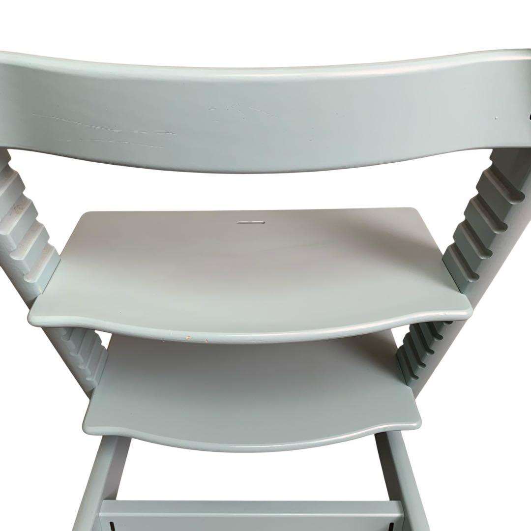 STOKKE TRIPP TRAPP No.6 廃盤色アクアブルー ベビーチェア