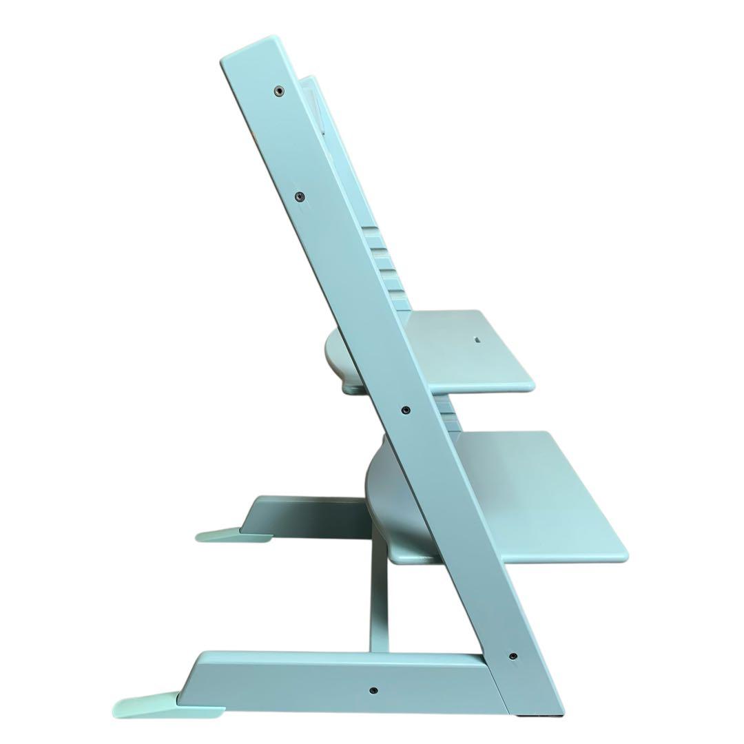 STOKKE TRIPP TRAPP No.6 廃盤色アクアブルー ベビーチェア