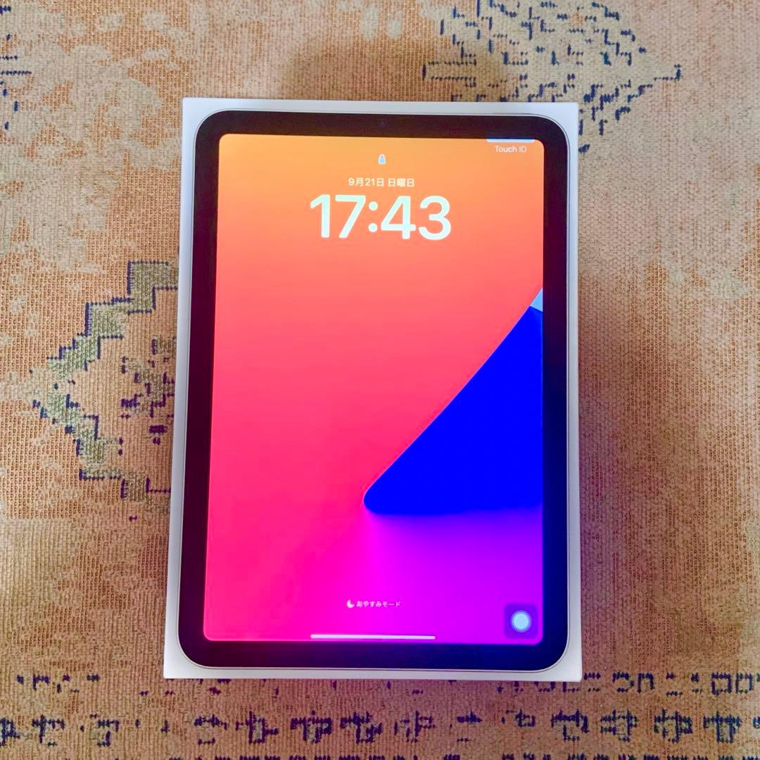 【美品】iPad mini第6世代 64GB Wi-Fiモデル　スターライト